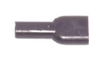 Isolationstülle(n) für 6,3mm Flachsteckhülsen; schwarz